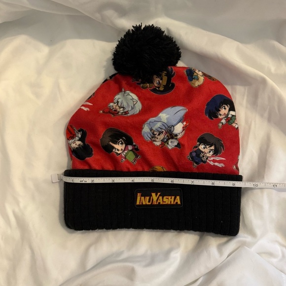 EUC Rare InuYasha Chibi Characters Pom Beanie - Picture 3 of 3